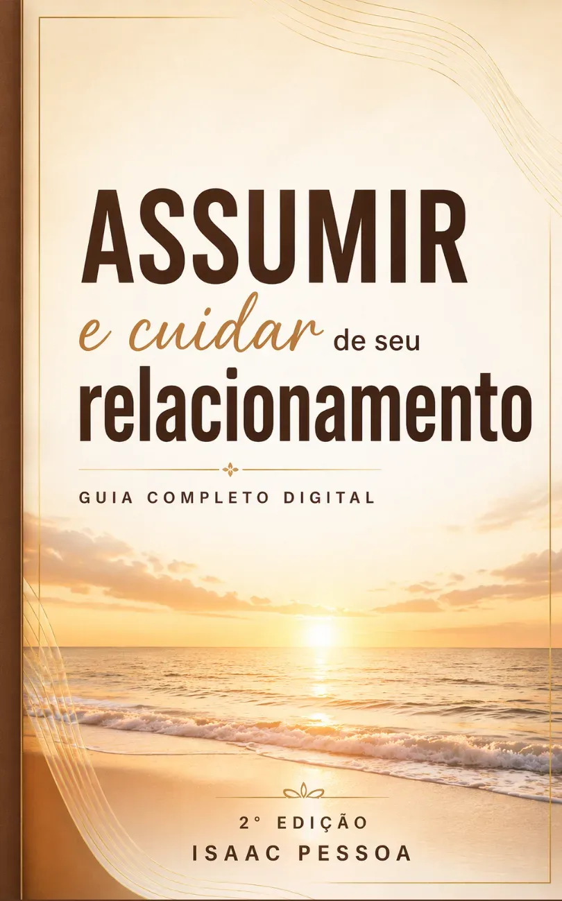 Capa do guia Assumir e Cuidar de Seu Relacionamento